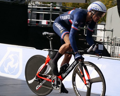 The Womens' and Mens' Junior Time Trials