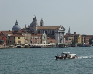 P1030290 Venice from ferry to Lido Island